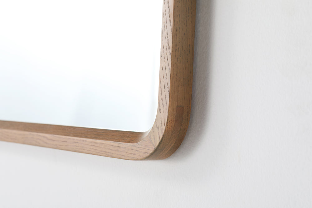 Mirror Vela 55-inch Pecan Oak