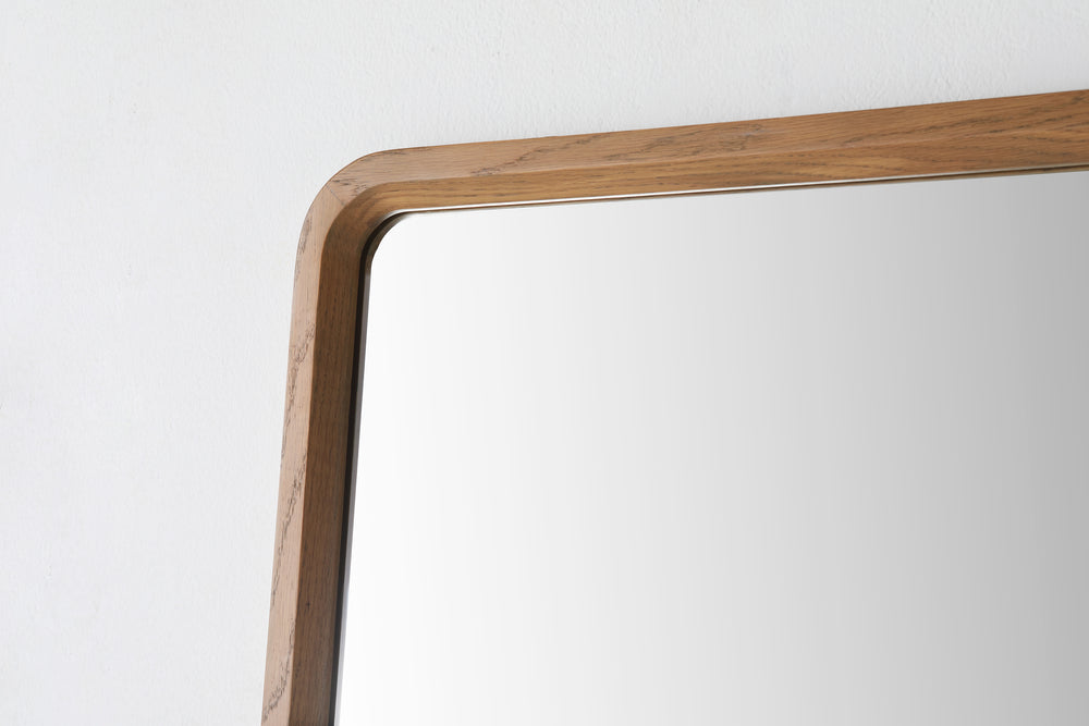 Mirror Vela 55-inch Pecan Oak