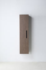 BOLER 13" CHESTNUT OAK WALL MOUNT MODERN BATHROOM SIDE CABINET